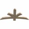 Ekena Millwork Davenport Rough Sawn Timber Gable Bracket, Douglas Fir, 48"W x 24"H x 2"D x 4"F, 12/12 Pitch GBW048X24X0204DAV00RDF - alternate 5